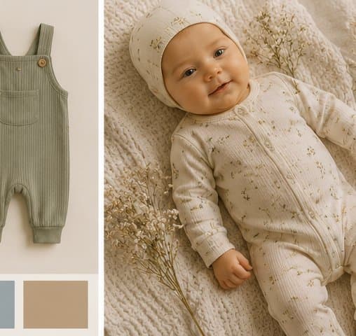 Baby i OliMaLu klær